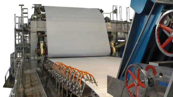 Machine de fabrication de papier du cylindre A4 40g/m2 de paille de blé