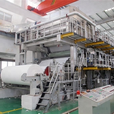 Papier d'emballage a ridé la chaîne de production de Fourdrinier de machine de papier 3600mm
