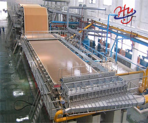 Machine ondulée de rebut de fabrication de papier de 2400 millimètres 40T/D pour la réutilisation de carton