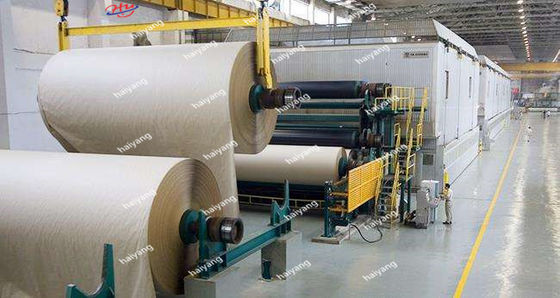 usine de machine de fabrication du papier de 1092mm Papier d'emballage du papier de rebut 120m/Min