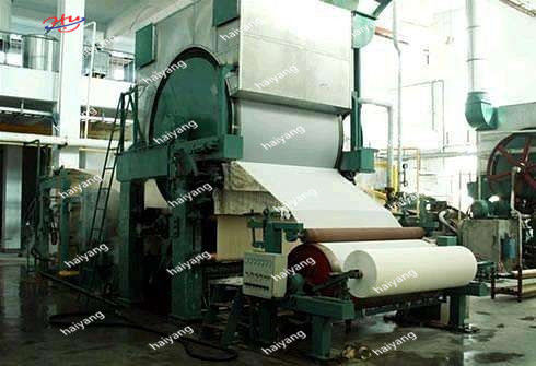 Petit papier de rebut réutilisant la machine complètement automatique de papier hygiénique de la machine 787mm