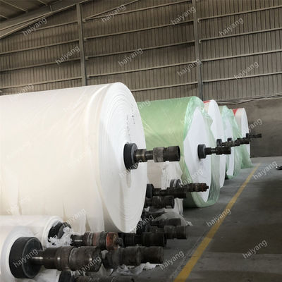le papier du rebut 4T/D de 1575mm réutilisent le traitement convertissant le papier de soie de papier hygiénique de petit pain enorme de produit faisant la machine