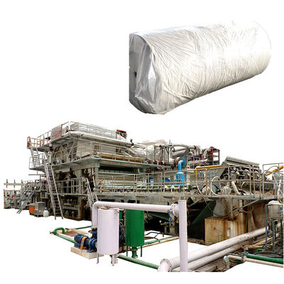 le mouchoir de réducteur en pulpe de moulin de la toilette 3T de 1092mm faisant la machine a coûté réutiliser la chaîne de production de papier de soie de soie à vendre