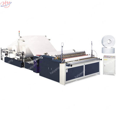 Pleine machine gravante en refief automatique de rebobinage de machine de papier hygiénique de tissu avec le noyau ou le Coreless