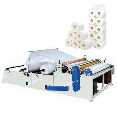 Machine complètement automatique de rebobinage pour le petit pain de papier de soie de papier hygiénique