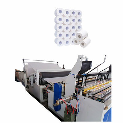 Machine de fente de papier de rebobinage de serviette automatique de haute qualité de toilette et machine perforante