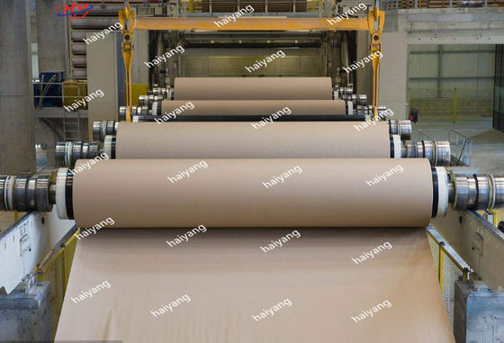 machine 600m/Min Wood Pulp d'usine de moulin de papier de 5200mm emballage