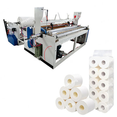 Petit pain automatique de papier de soie de papier hygiénique de Haiyang de ville de Qingyang se rebobinant faisant le prix de machine