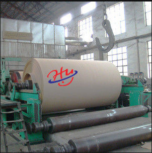 Papier d'emballage multi de cylindre faisant à machine 4050mm à deux fils de haute résistance