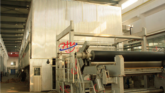Papier d'emballage de tige de blé faisant à machine 3400mm 250m de papier de rebut/en bambou/minute