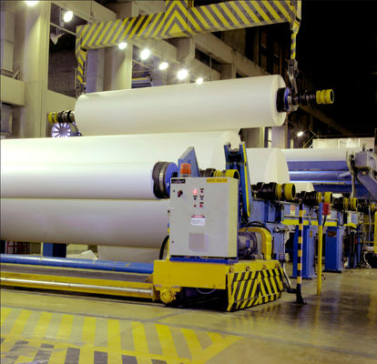 3200mm machine de réutilisation de papier de rebut de machine de papier carbone de 50 tonnes/jour