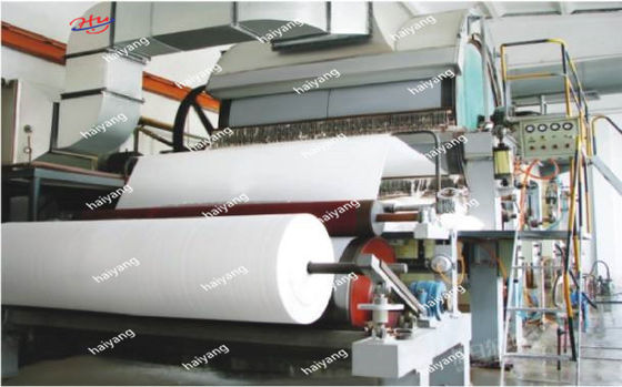 Machine de papier réutilisée par vieux papiers à grande vitesse en croissant de machine de papier hygiénique