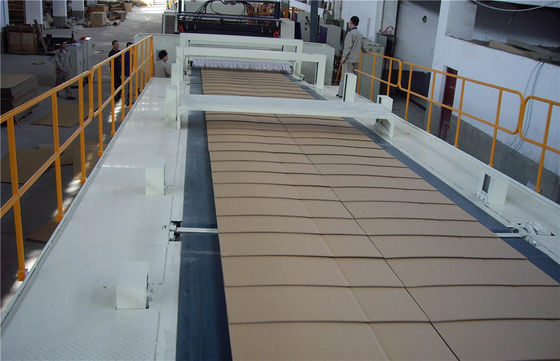 3 couches 5 couches chaîne de production de papier de carton ondulé de 7 couches