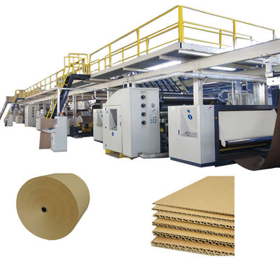 Machine complète 100-200m/min de fabrication de cartons de carton ondulé