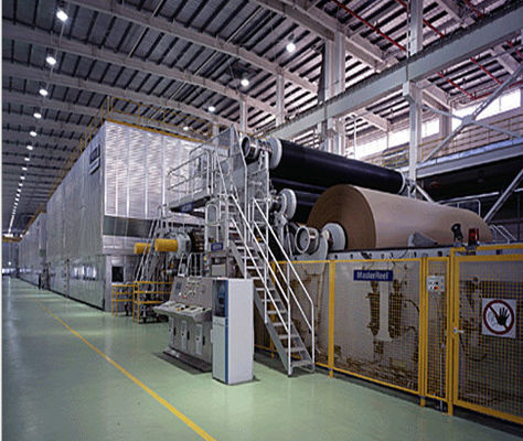 Machines de fabrication réutilisées roulées 300m/Min de papier d'emballage