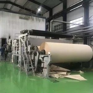150m/Min Kraft Paper Making Machinery pour tuyauter 50T/D 3400mm