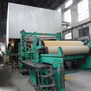 Machine de réutilisation de papier de fabrication de papier de revêtement de Papier d'emballage de carton de déchets de rendement élevé