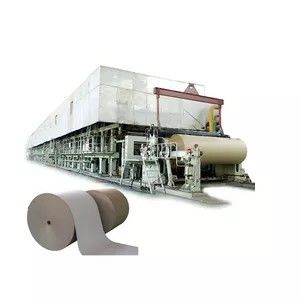2800mm Papier d'emballage ont réutilisé la machine 130m/minute de fabrication de papier