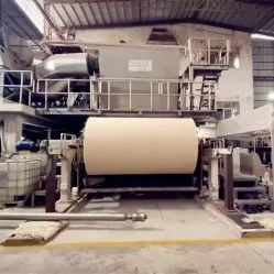 Machine de fabrication de papier hygiénique de la paille 45gsm de blé