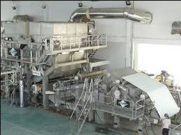 machine de fabrication de papier de bagasse du tissu 15t/D avec le cylindre de vide